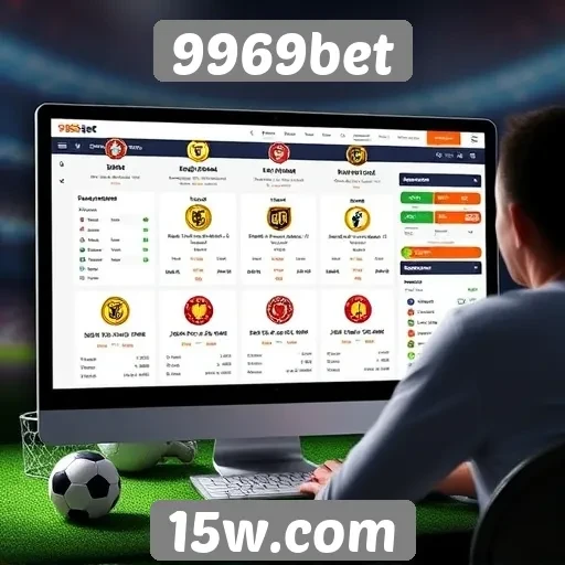 Visão geral das funcionalidades do site 9969bet