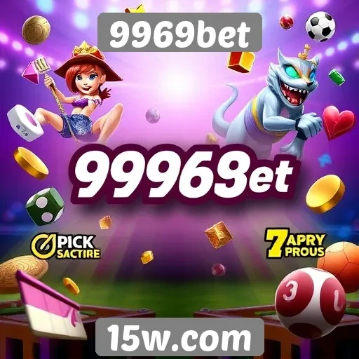 Variedade de jogos disponíveis na plataforma 9969bet
